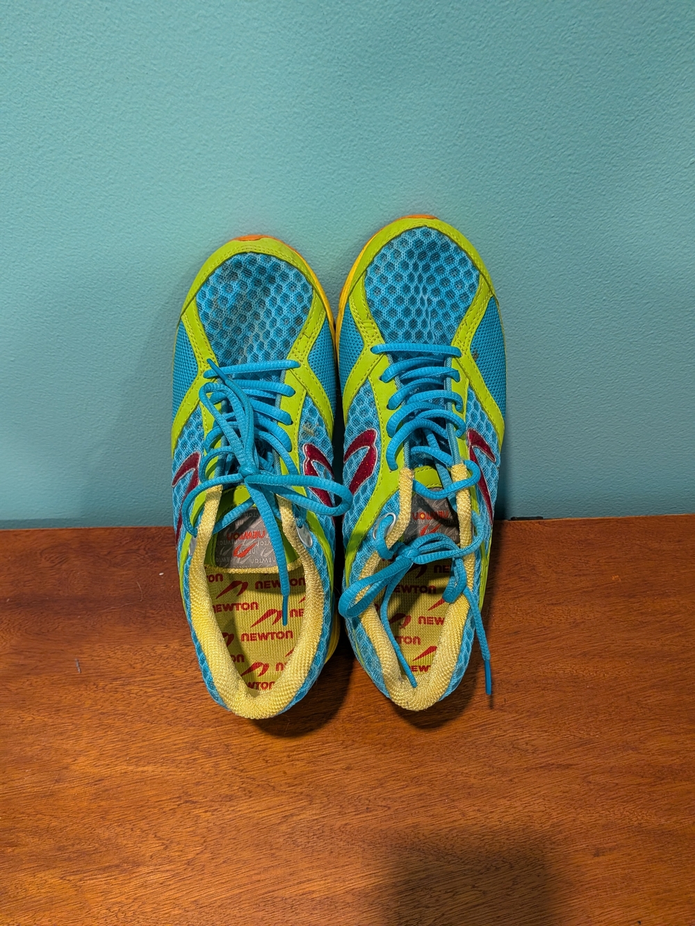Newton Women's Blue & Yellow Running Shoes